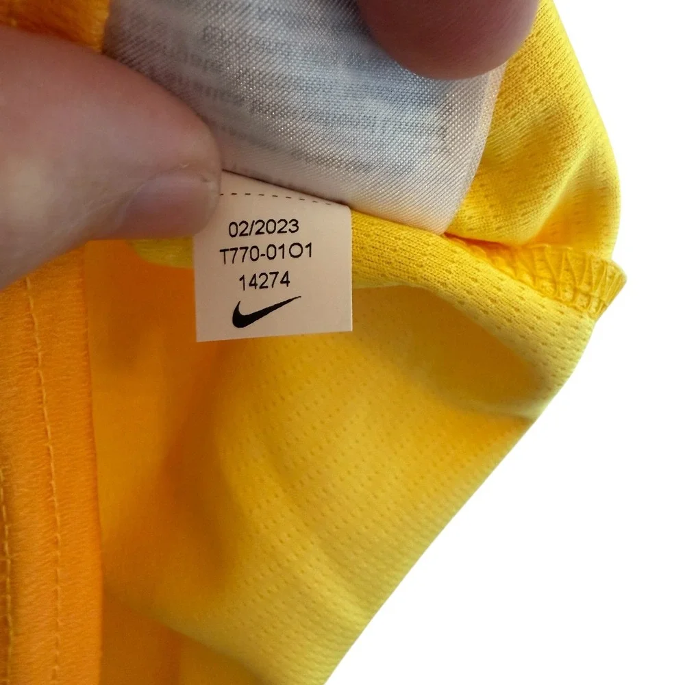 Nike Pittsburgh Pirates City Connect MLB Jersey Large‎ Gold Black T770-01O1 NEW